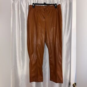 Nine West leather pants